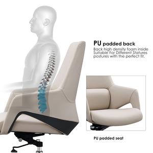 تصميم حديث جديد من المصنع كرسي مريح أثاث دوار للكمبيوتر التنفيذي - Product Image 4