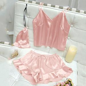 Sexy Camisole Short 2 Piece Set Women Casual - Product Image 3