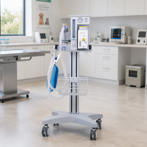 Sistema de Anestesia DM6C para Clínicas Veterinarias, Hospitales y Laboratorios, Carro de Anestesia para Animales - Product Image 4