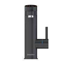 Briwellna 220V 3200W Acier Inoxydable 304 Robinet Électrique LED Robinet D'eau Chaude Instantanée Bec 120 Degrés pour Usage Domestique Garage