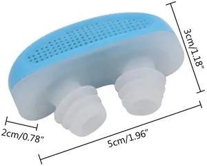 2 In 1 otomatik Anti horlama cihazları burun dilatör burun delikleri tıkaçları hava temizleyici filtre