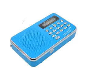 Casa rádio portátil com rádio fm usb tf aux in mp3 player de música baixo alto-falante