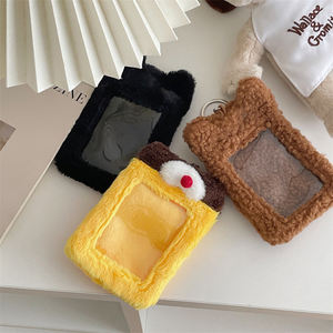 Özel bts özel kılıf anahtarlık sevimli hayvan kabarık yumuşak fotoğraf kartı bts peluş kart tutucu - Product Image 4