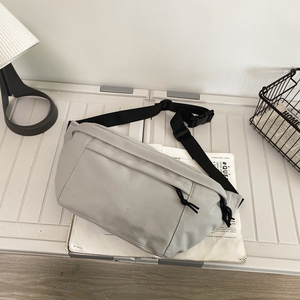 <span class=keywords><strong>Sac</strong></span> à bandoulière pour femmes, <span class=keywords><strong>sac</strong></span> de sport, de grande capacité pour étudiants, vêtements de course, sacoche à épaule simple de poitrine fermeture éclair pour femmes, - Product Image 6