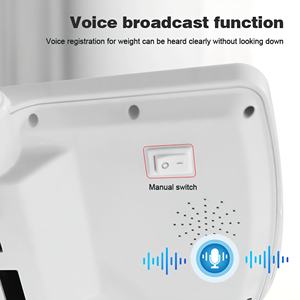 8 Sensörlü BIA Teknolojisi ile OEM Akıllı Vücut Yağ Ölçer, Sıvı Kristal Dokunmatik Ekranlı Vücut Yağ Analizi - Product Image 5