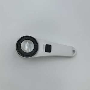 10-fache Handlupe mit LED-Beleuchtung und Abnehmbarer Linse - Banknotenprüfer Beleuchtete Lupe (DZ-M8090) - Product Image 2