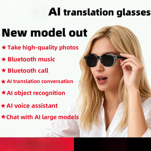 Lunettes audio intelligentes avec IA, caméra 200MP pour capturer la vie en <span class=keywords><strong>voyage</strong></span> avec photos et vidéos, lunettes de soleil intelligentes HD - Product Image 3