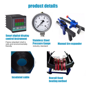 Elektro rohr Reifen reparatur <span class=keywords><strong>Patch</strong></span> Maschine/Reifen Vulkan isierer für LKW-Reparatur mit CE - Product Image 6