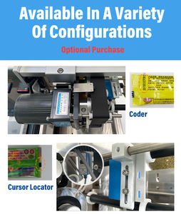 自動小型ビスケットクッキー袋詰め機 スナック食品包装機 50g 100g袋 カシューナッツ包装機 - Product Image 6