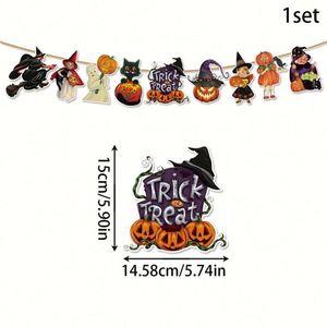 Décorations de scène effrayantes et amusantes pour Halloween 2024, accessoires promotionnels pour fêtes d'Halloween, décorations pour fêtes d'Halloween - Product Image 6