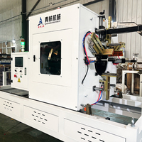 Ligne d'extrusion de tuyaux corrugués à double paroi en HDPE haute pression DN200-800mm, machine de fabrication de tuyaux de drainage DWC