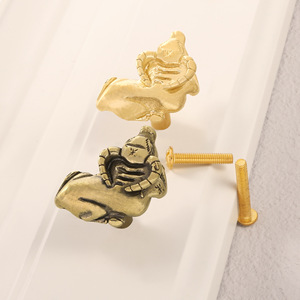 Brass Ox Design <strong>Drawer</strong> Pulls Metal Cabinet Door Handles and Wall Hooks - Product Image 3