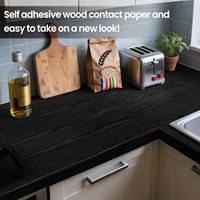 Film adhésif en PVC à grain de bois de haute qualité Sinoy, papier peint vinyle imperméable pour la décoration des meubles