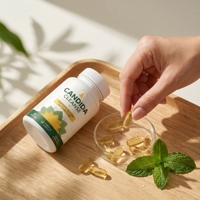 Complément Détox Herbal OEM/ODM pour l'Équilibre de la Flore Intestinale et l'Aide à la Digestion, Formule Anti-levures, Pilules Diététiques en Gros
