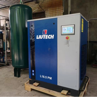 Pour Atlas Copco Liutech série L compresseur d'air à commande intelligente 18Kw 22KW 55KW opération facile moteur 380v refroidi à l'air lubrifié