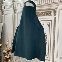 Hijab de prière du Ramadan, Niqab, foulard pour couvrir le visage des femmes, polyester, grande taille, décontracté, été, quotidien, 2233 #