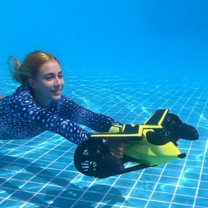 Scooter Subacuático, Vehículo de Propulsión para Buceo, Aumentador de Natación, Equipo de Buceo Manual para 30m de Profundidad, Baterías Dobles, Larga Duración - Product Image 6