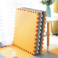 Tapis de sol de sport multicolores, facile à nettoyer, tapis de puzzle pour enfants en PE, tapis d'éveil à emboîtement