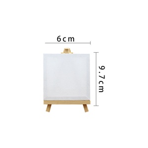 Ensemble de chevalets pliables multi-spécifications pour mini-peintures à l'huile de bureau, avec support plat et chevalet en toile – Vente en gros - Product Image 6