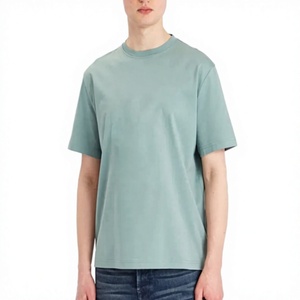 เสื้อยืดแขนสั้นคอกลมผู้ชาย แบรนด์ใหม่ ผ้าฝ้าย 100% เนื้อเจอร์ซีย์ ทรงปกติ น้ำหนักเบา แห้งเร็ว - Product Image 1