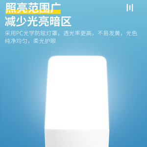 LED <b>Bulb</b> High Brightness Energy Saving E27 Screw Base PC Lampshade Household Lighting Source - Product Image 1