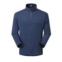 Veste Softshell d'extérieur imperméable coupe-vent à séchage rapide pour homme, style tendance, fermeture éclair debout, vêtements d'hiver, logo personnalisé, décontractée