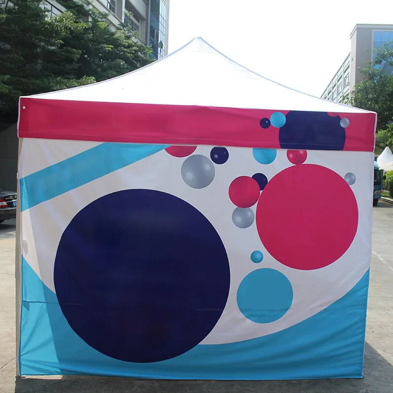 Tenda Gazebo lipat cepat Online, kanopi murah 3X3 3X6 Display lipat tahan air