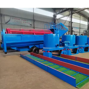 Mining Machine Gold Trommel Screening Metallic Minerals Mobile Gold Processing Plant