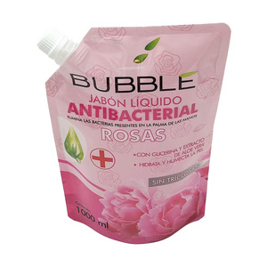 Custom 3600ml Matte PE <b>Plastic</b> <b>Bag</b> Portable Spout Pouch Stand up with Reclosable Nozzle for Detergent Liquid Bath Cream - Product Image 6