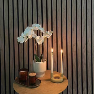 Design De Parede Interior Painéis Acústicos De Madeira Natural <span class=keywords><strong>Soundproofing</strong></span> Baixo MOQ Atacado - Product Image 6