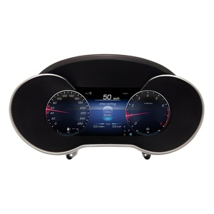 Navihua 12.3'' Electric Dashboard LED Display LCD Dashboard <b>Speedometer</b> Digital Cluster <b>for</b> Mercedes Benz C GLC Class 2015 2018 - Product Image 1