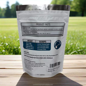 Pochette debout mate de conception OEM en Mylar Sachets Y Pote personnalisés Empaques Para Suplementos En Polvo - Product Image 4