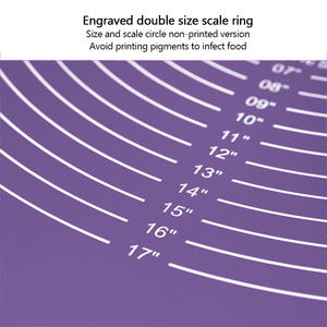 45x60cm 초대형 베이킹 매트 실리콘 패드 시트 베이킹 매트 롤링 반죽 피자 반죽 스틱 메이커 홀더 주방 도구 - Product Image 5