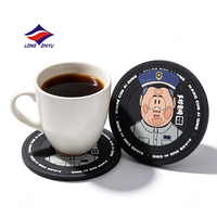 Longzhiyu, fabricant depuis 20 ans, dessous de verre personnalisés avec logo imprimé, dessous de verre en silicone, dessous de verre en caoutchouc PVC personnalisés