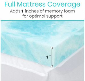 Kasur Gel pendingin Topper Orthopedic Edik, busa memori atas ketat penutup dapat dilepas infusi vakum King Queen Hotel - Product Image 3