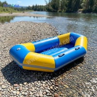 BOSTYLE Radeau et Bateau Gonflables en PVC Robuste – Usage Commercial, Taille Personnalisée, Capacité 500 kg, Location pour Événements Sportifs Nautiques