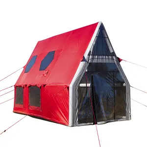 Новейший Лидер продаж, индивидуальная цветная большая космическая надувная палатка для кемпинга для семейного кемпинга