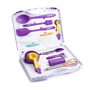 Toddler <strong>Kitchen</strong> Play <strong>Small</strong> Children Baking <strong>Kitchen</strong> Set Pretend Real Play Gourmet Cooking Tools Kit Box for Kids <strong>Toy</strong> Children - Product Image 2