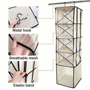 Meilleur vendeur 2024 Organisateur de vêtements suspendu moderne en PVC à 5 couches - Product Image 2