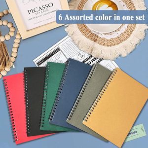 High Quality Thermal Binding PP Hardcover Spiral Notebook with Custom Logo for Students School Promotional Use - Product Image 4