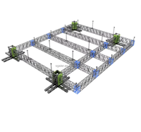 Sistema de Elevación Eléctrico para Techos de Escenarios Grandes, Estructura de Acero para Techos de Eventos, Precio de Fábrica