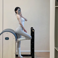 EJOEY Accessoire de réformateur de Pilates en bois personnalisable Échelle en bois de chêne et d'érable Barrel Home Commercial Gym Yoga Studio Fitness Body