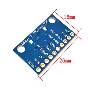 Módulo Sensor de 9 Ejes SPI/IIC GY-9250 MPU 9250 MPU-9250 con Giroscopio, Acelerómetro y Magnetómetro - Product Image 4