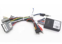 Rangkaian Kabel Elektronik Otomotif Kustom untuk Radio Mobil Android Universal 12V ISO9001 Kabel Inti Tembaga Perunggu