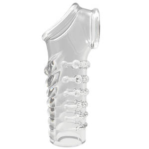 Funda para Pene Tipo Condón para Estimulación del Clítoris y Eyaculación Retardada, Juguetes Sexuales Manga para Pene para Hombres y Parejas - Product Image 6