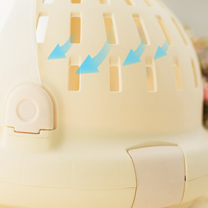 अंतरिक्ष कैप्सूल बिल्लियों घोंसला प्लास्टिक बिल्ली घर बहु-कार्यात्मक बिल्ली कूड़े बॉक्स - Product Image 5