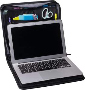 Case-it The Newest Ibm Laptop Bags Mcklein Usa <b>Leather</b>, Expanding File Folder and Shoulder Mighty zip tab <b>binder</b> - Product Image 2