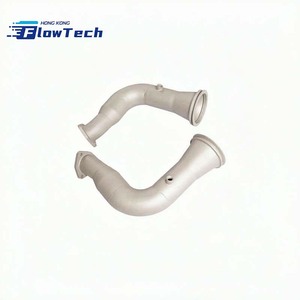 Collecteurs d'échappement droits en acier inoxydable T304 sur mesure pour Lamborghini Urus 4.0T V8 EA825, fixation directe, échappement de course - Product Image 5