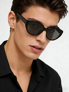 تصنيع نظارات مخصصة بشعار العلامة التجارية، إطار معدني للنظارات الشمسية، نظارات شمسية مصممة - Product Image 2