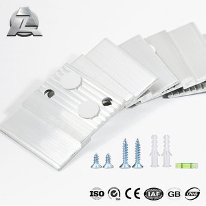 Pince de verrouillage en aluminium pour cintre de panneau acoustique robuste taquet français z clips - Product Image 3